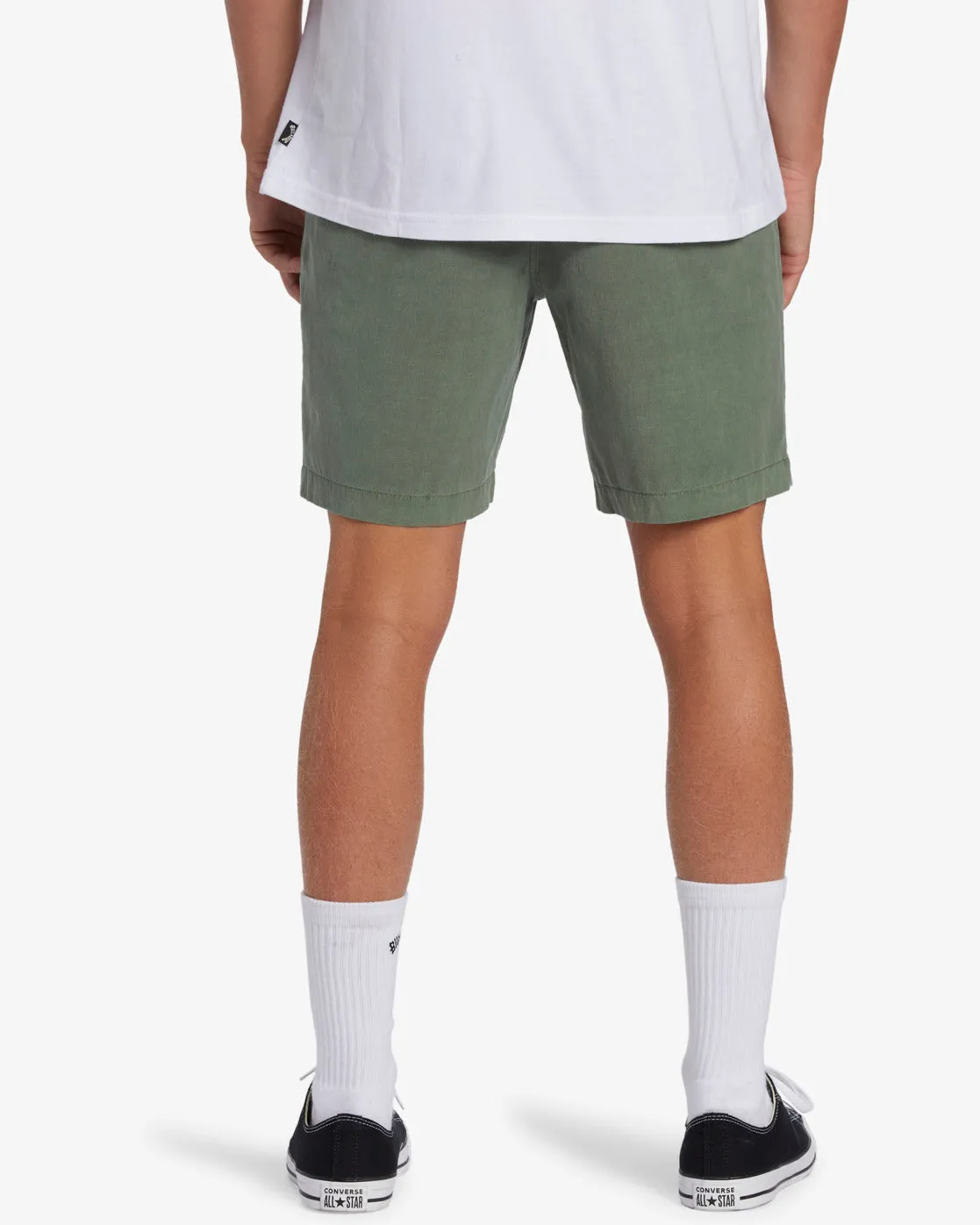 Crossfire Wave Washed 18" Hybrid Submersible Shorts - Sage sold by Billabong product image thumbnail 3