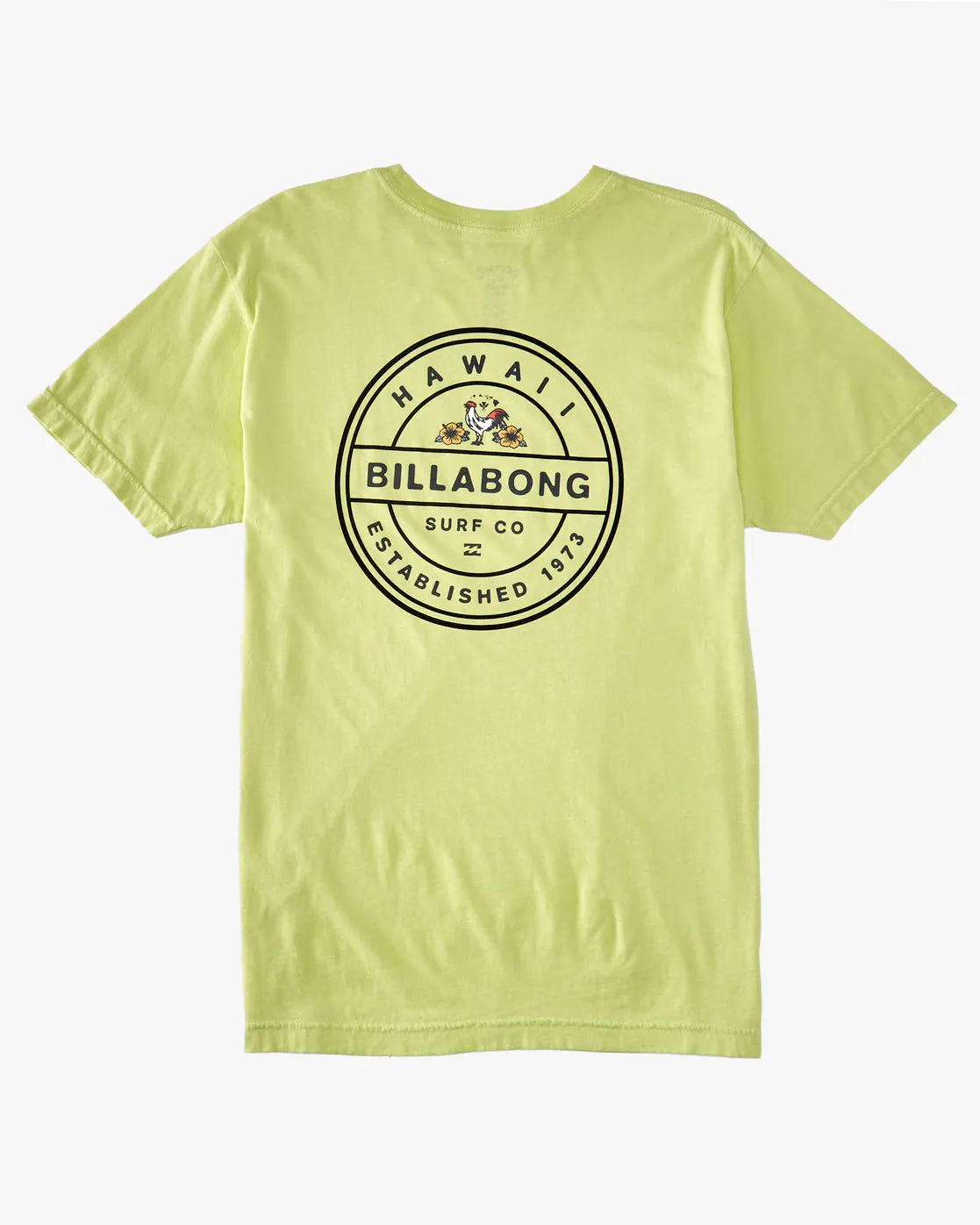 Rotor Rooster T-Shirt - Light Green sold by Billabong