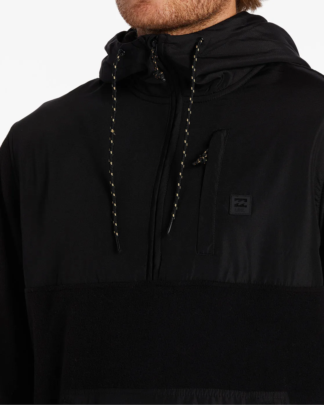 Boundary Graphene Half-Zip Fleece - Black Heather sold by Billabong product image thumbnail 4