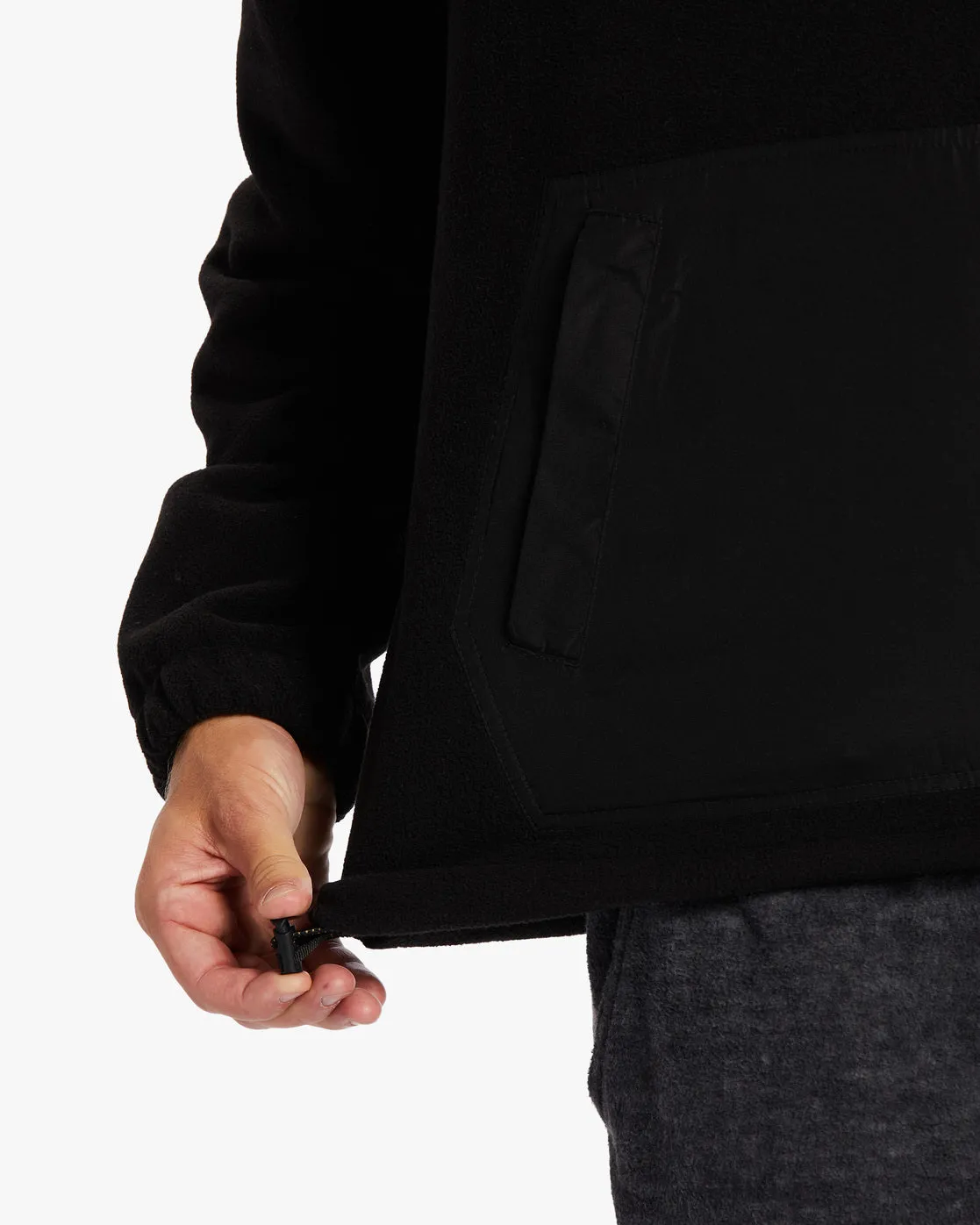 Boundary Graphene Half-Zip Fleece - Black Heather sold by Billabong product image thumbnail 5