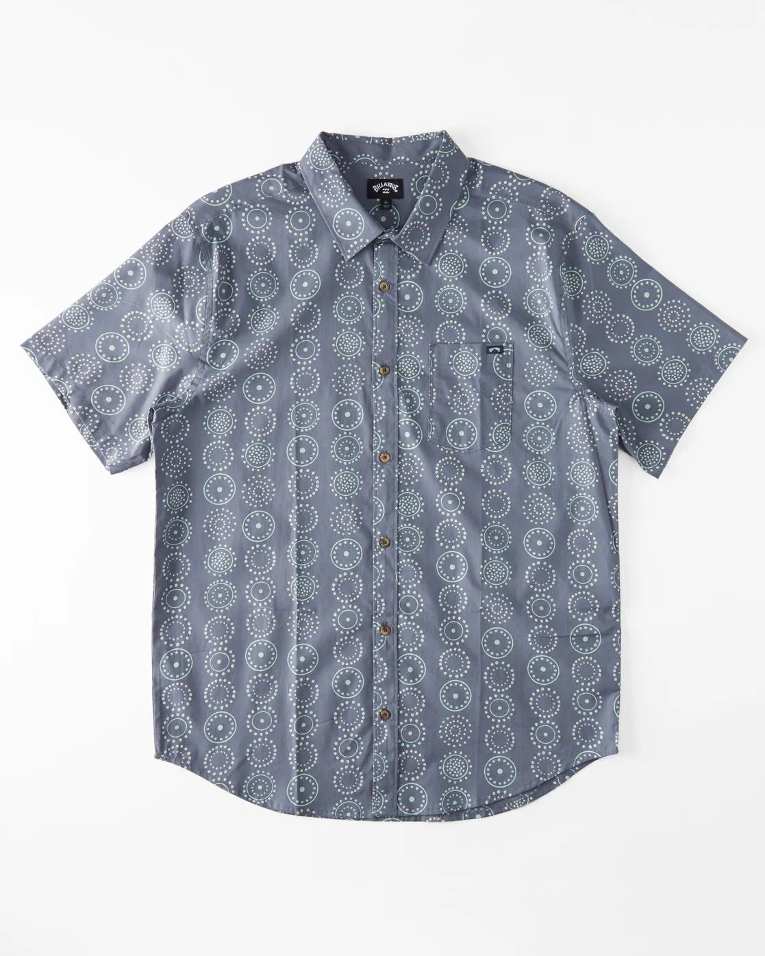 Sundays Mini Short Sleeve Shirt - Blue Haze sold by Billabong product image thumbnail 5