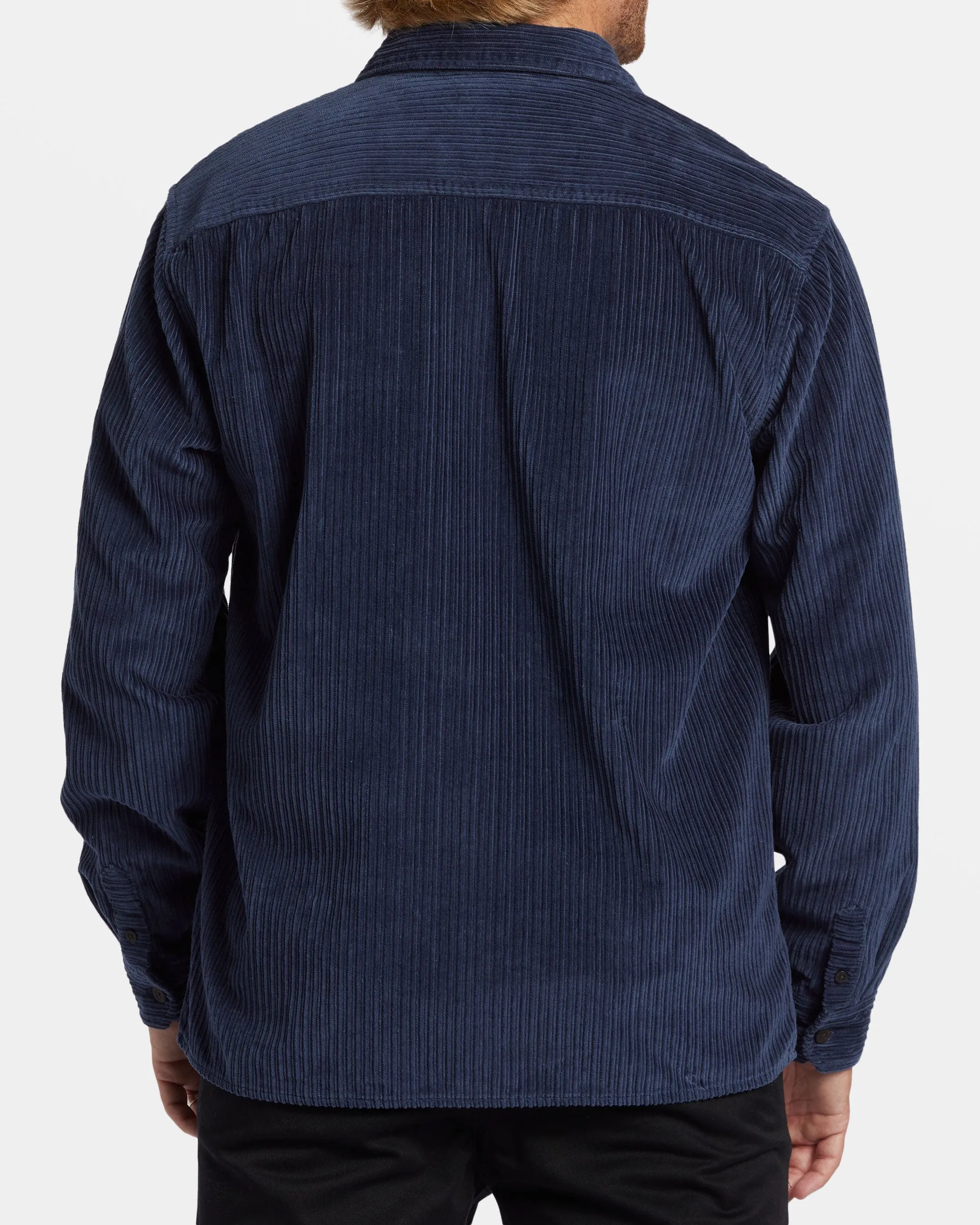 Bong Days Long Sleeve Cord Shirt - Dusty Navy sold by Billabong product image thumbnail 2