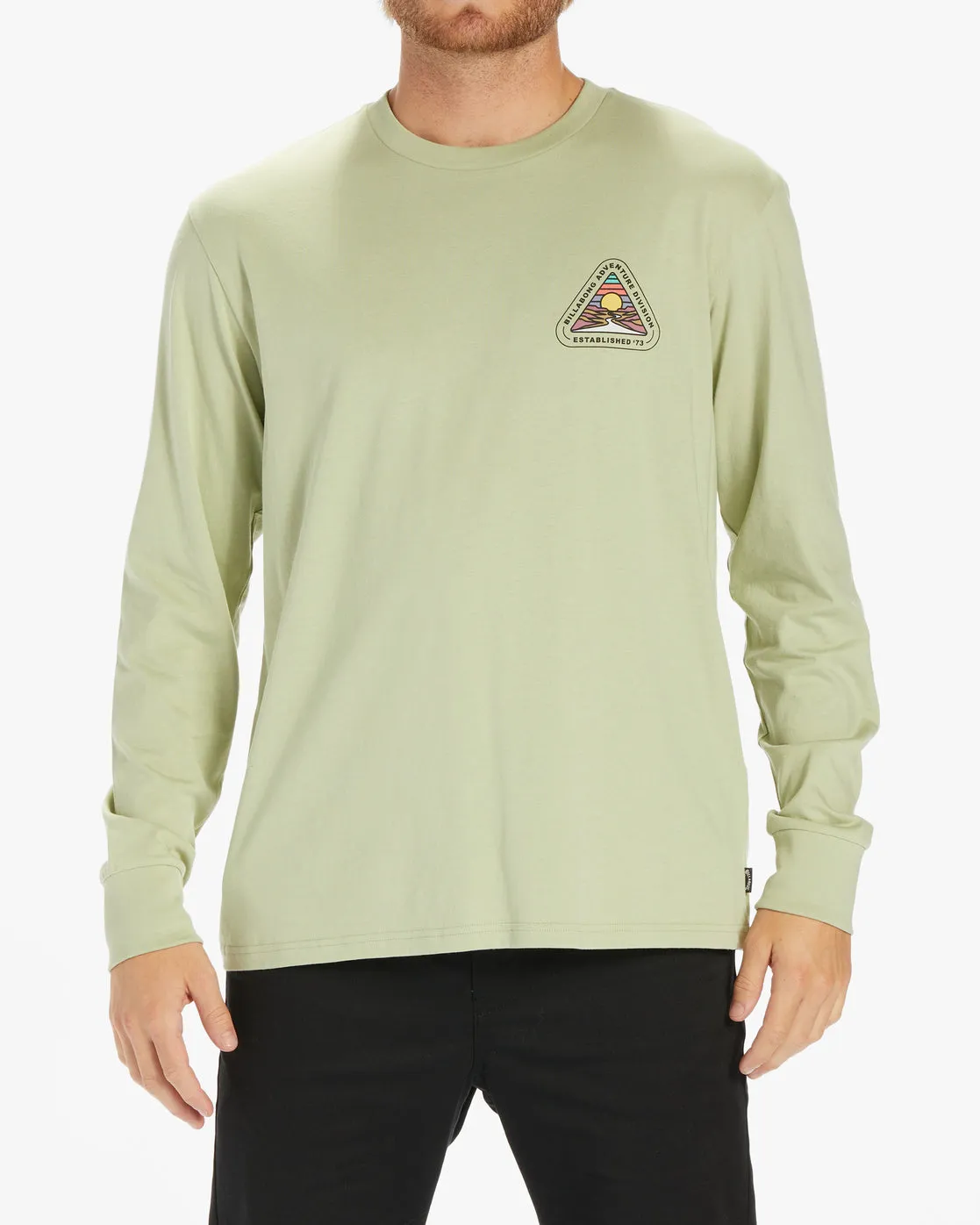 Rockies Long Sleeve T-Shirt - Light Sage sold by Billabong product image thumbnail 2