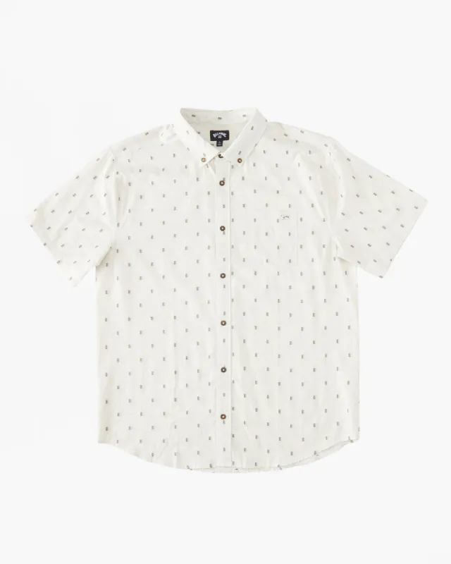 Boys All Day Short Sleeve Shirt - Cream sold by Billabong
