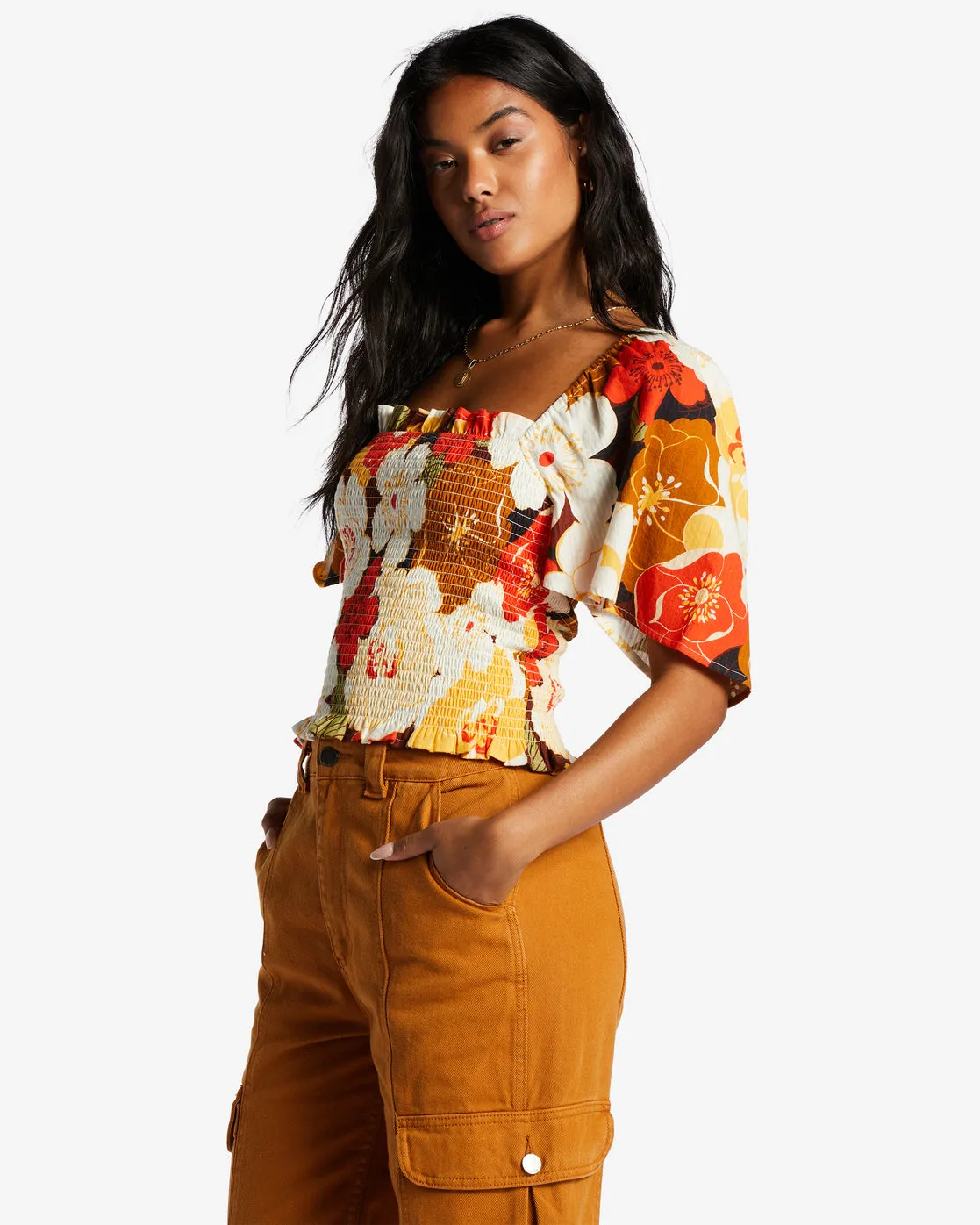 Golden Daze Crop Top - Multi sold by Billabong product image thumbnail 5