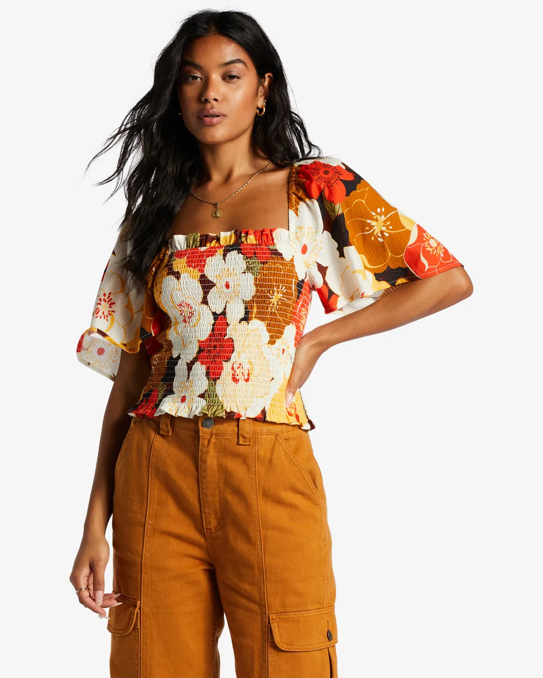 Golden Daze Crop Top - Multi sold by Billabong product image thumbnail 2