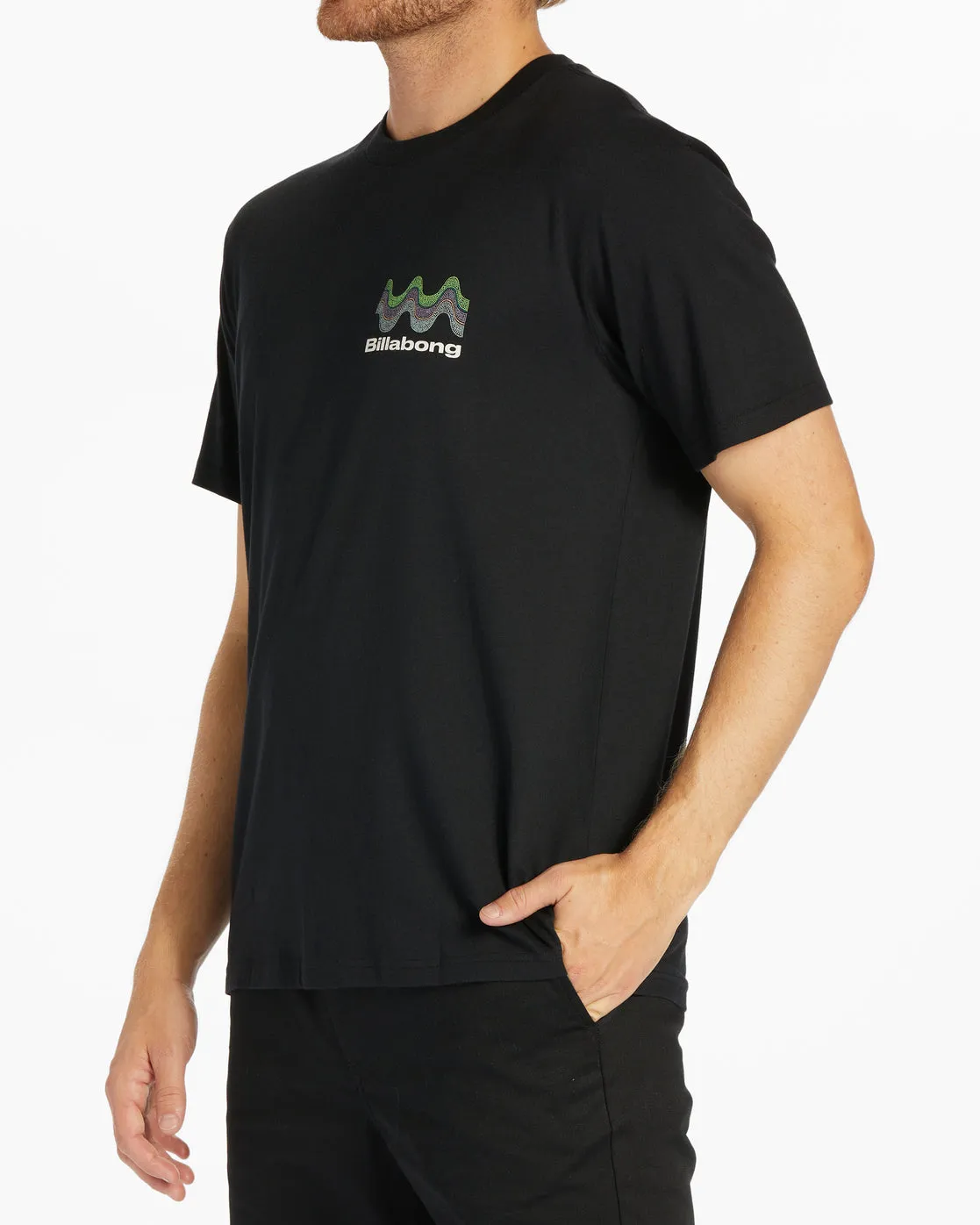 Segment Short Sleeve T-Shirt - Black sold by Billabong product image thumbnail 5