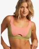 A/Div Full Tank Upf 50 Bikini Top - Cedar sold by Billabong