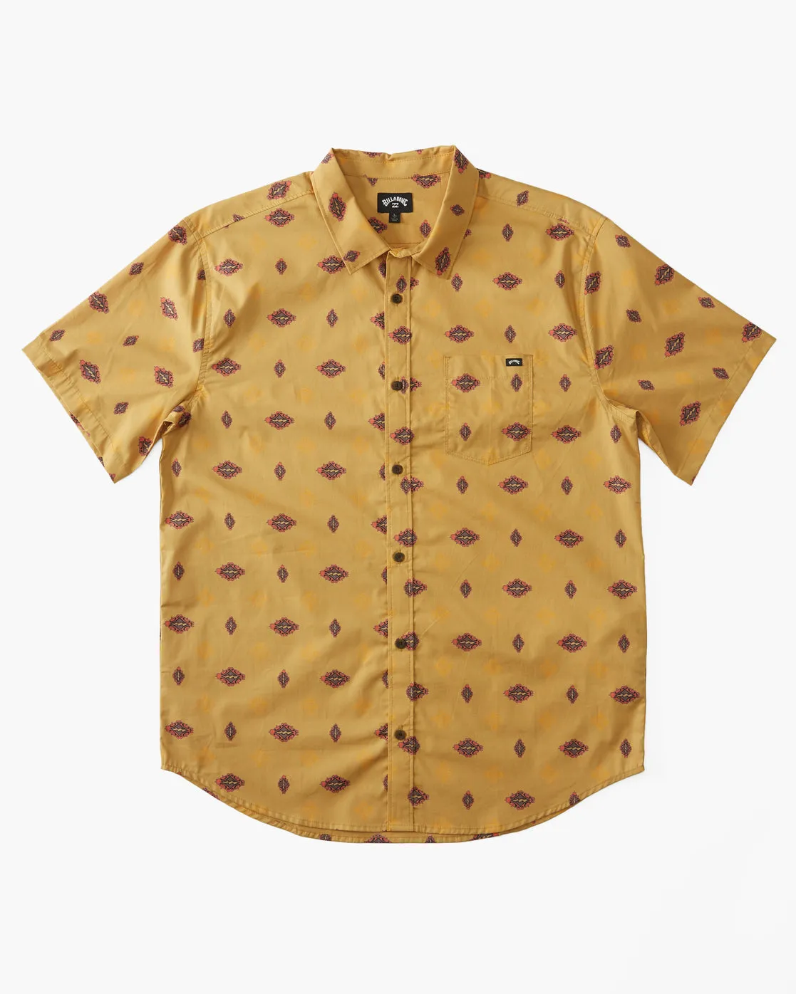 Sundays Mini Short Sleeve Shirt - Gold sold by Billabong product image thumbnail 5