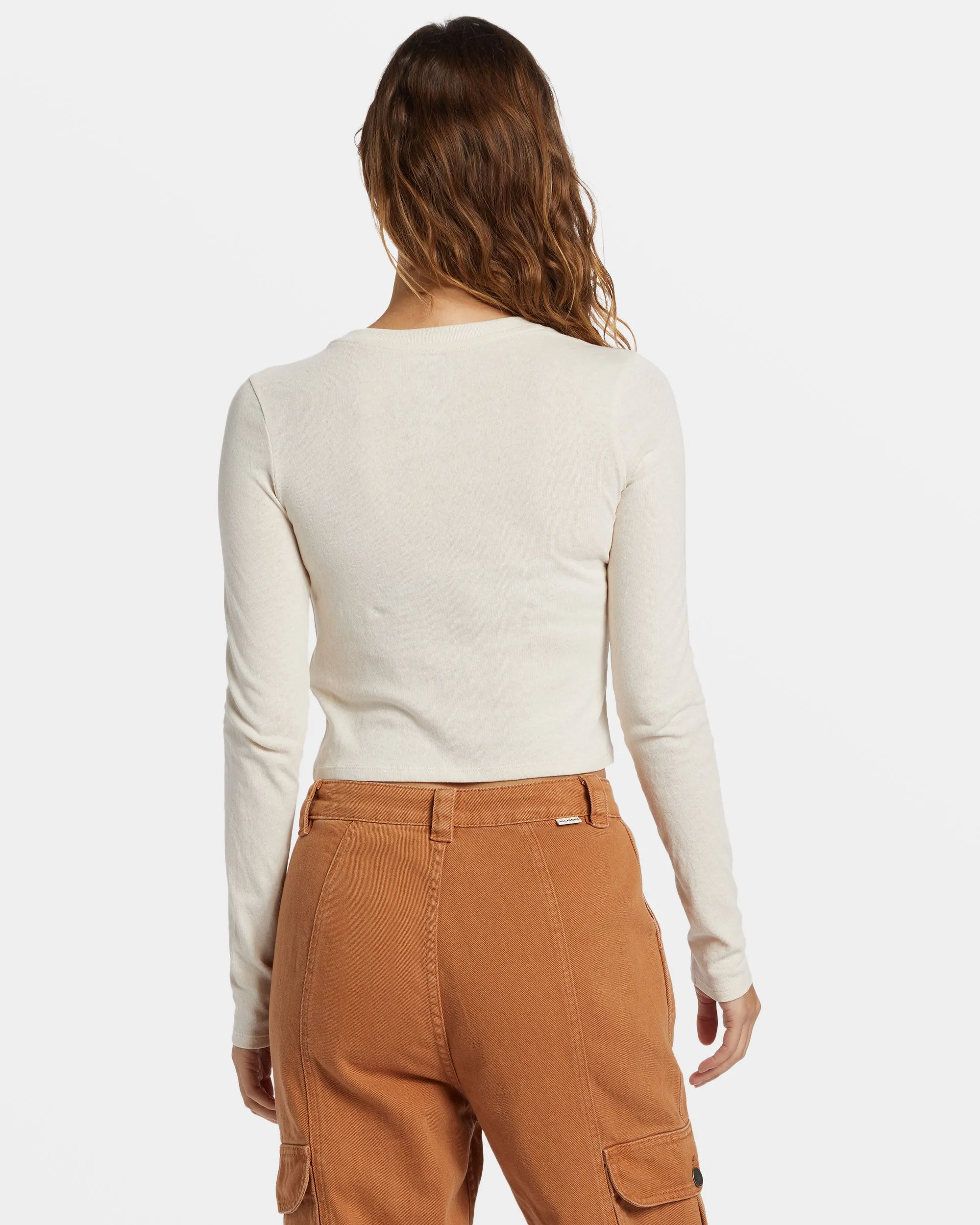 Cabin Mate Long Sleeve T-shirt - White Cap sold by Billabong product image thumbnail 3