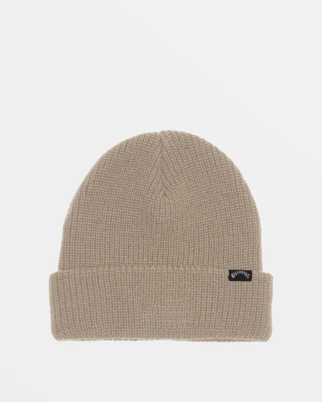 Arcade Cuff Beanie - Stone sold by Billabong