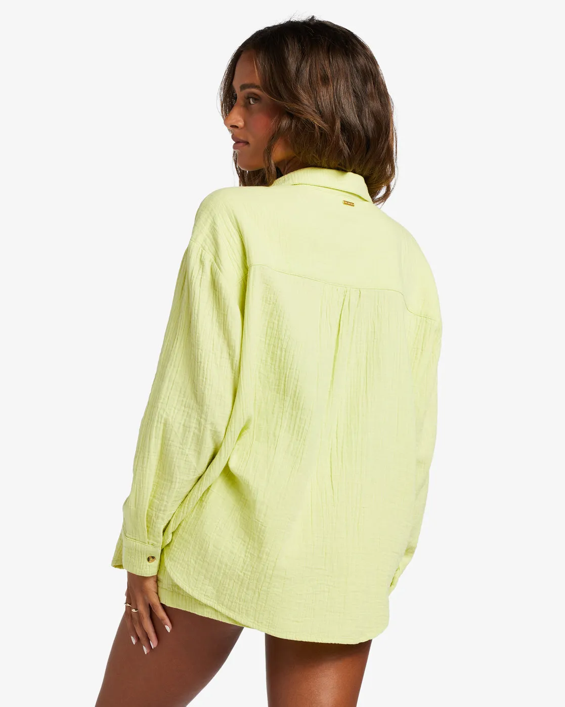 Right On Long Sleeve Shirt - Light Lime sold by Billabong product image thumbnail 4
