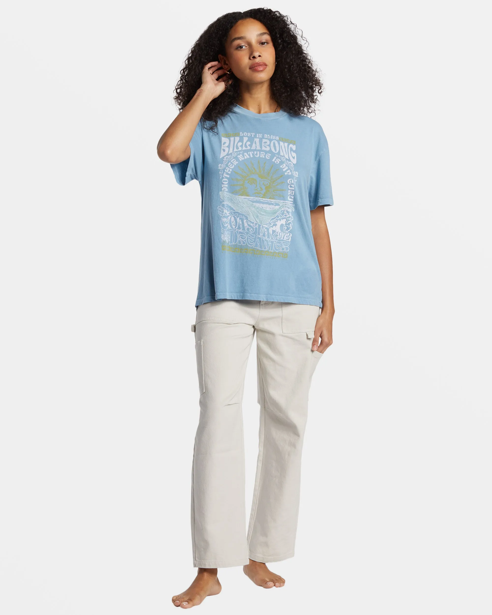 Lost In Bliss T-Shirt - Blue Shadow sold by Billabong product image thumbnail 5