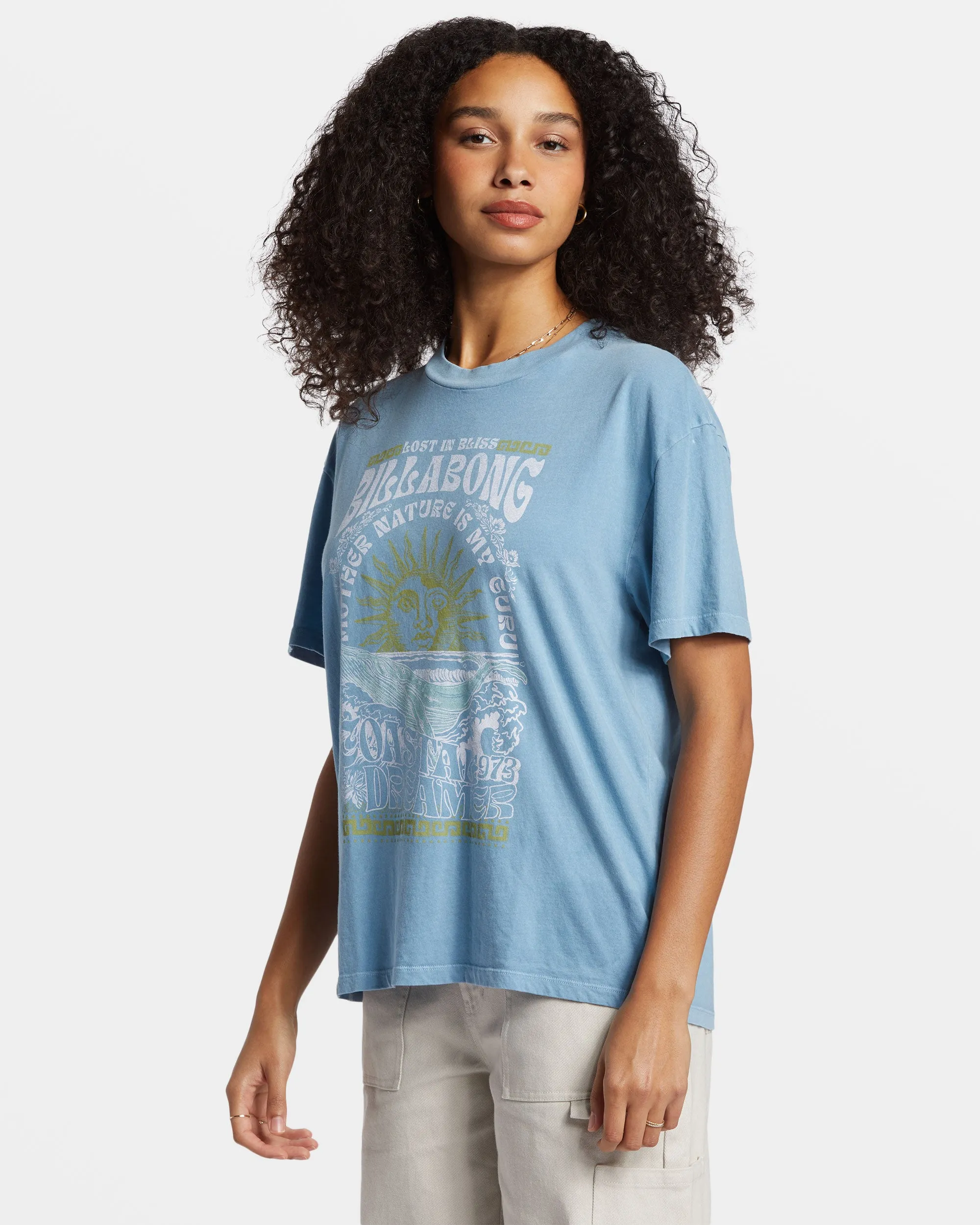 Lost In Bliss T-Shirt - Blue Shadow sold by Billabong product image thumbnail 3