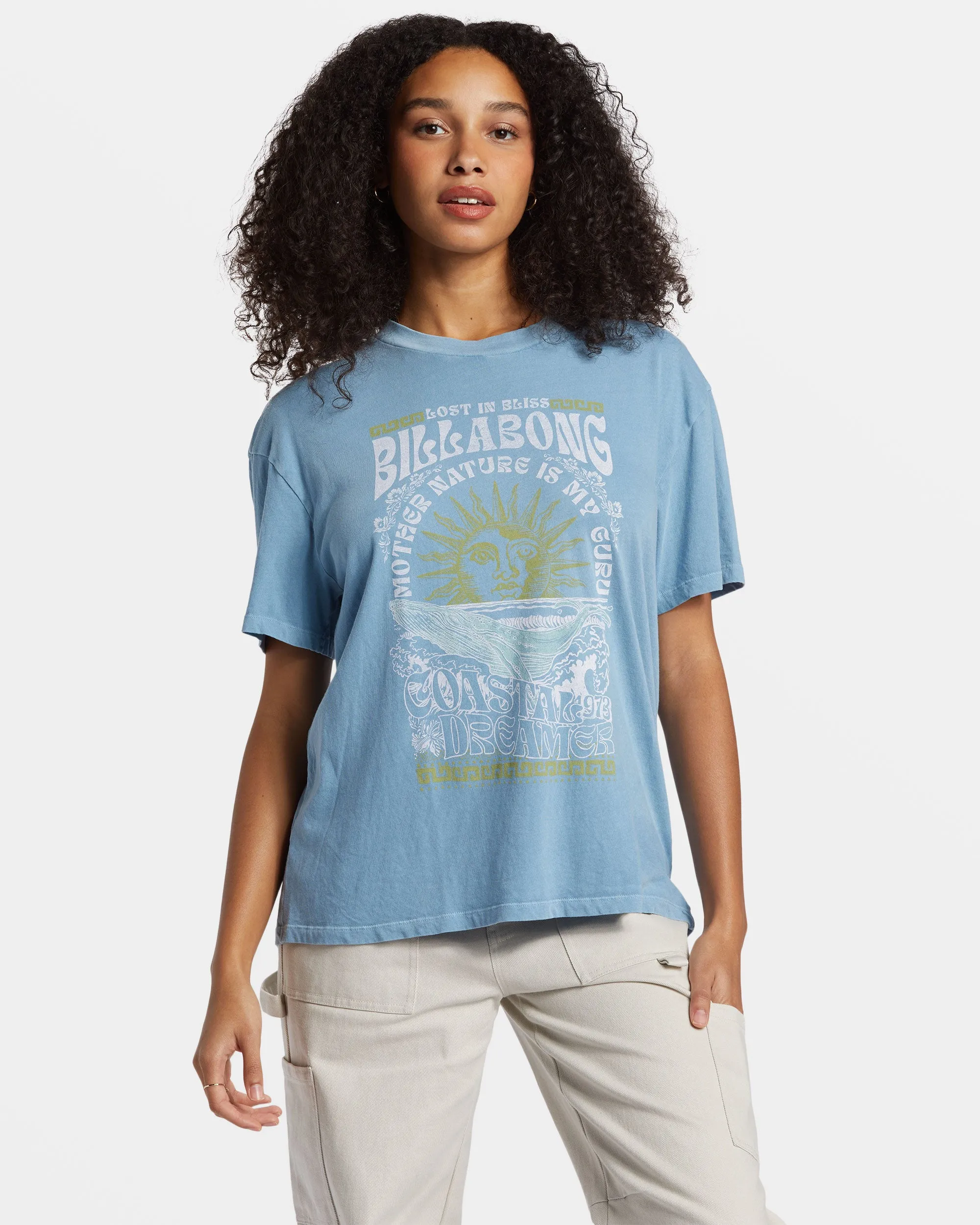 Lost In Bliss T-Shirt - Blue Shadow sold by Billabong