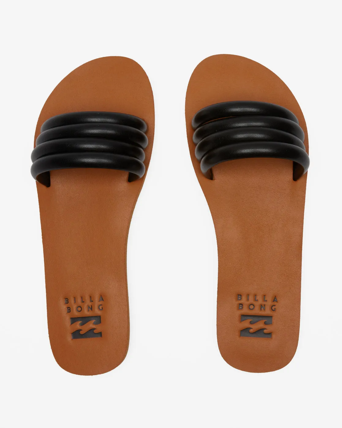 Sydney Sandals - Off Black sold by Billabong