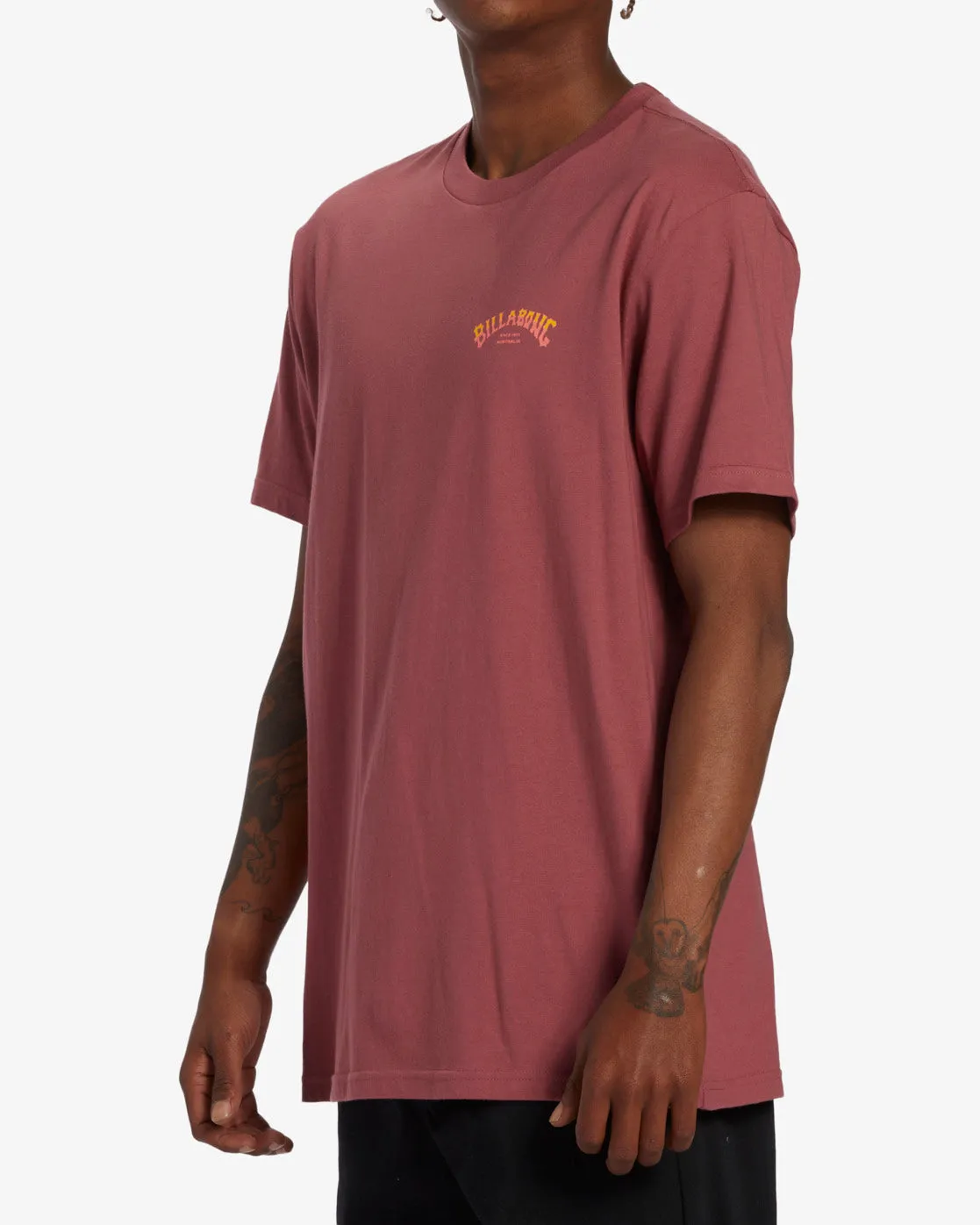 Stacked Arch T-Shirt - Rose Dust sold by Billabong product image thumbnail 4