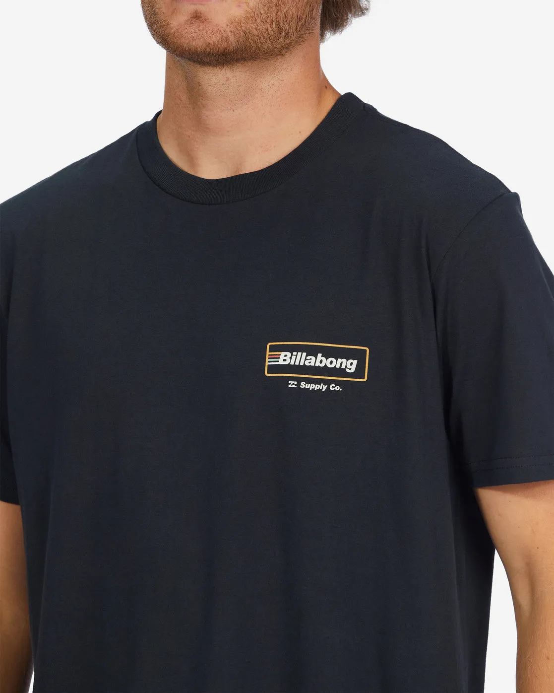 Walled Short Sleeve T-Shirt - Washed Black sold by Billabong product image thumbnail 3