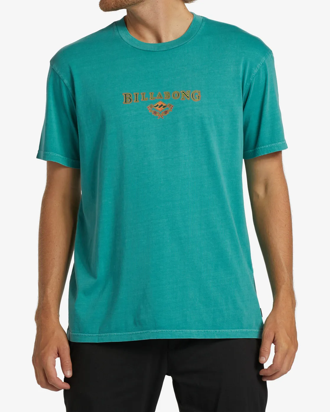 Diamond Wave OG Short Sleeve Wave Washed T-Shirt - Deep Teal sold by Billabong