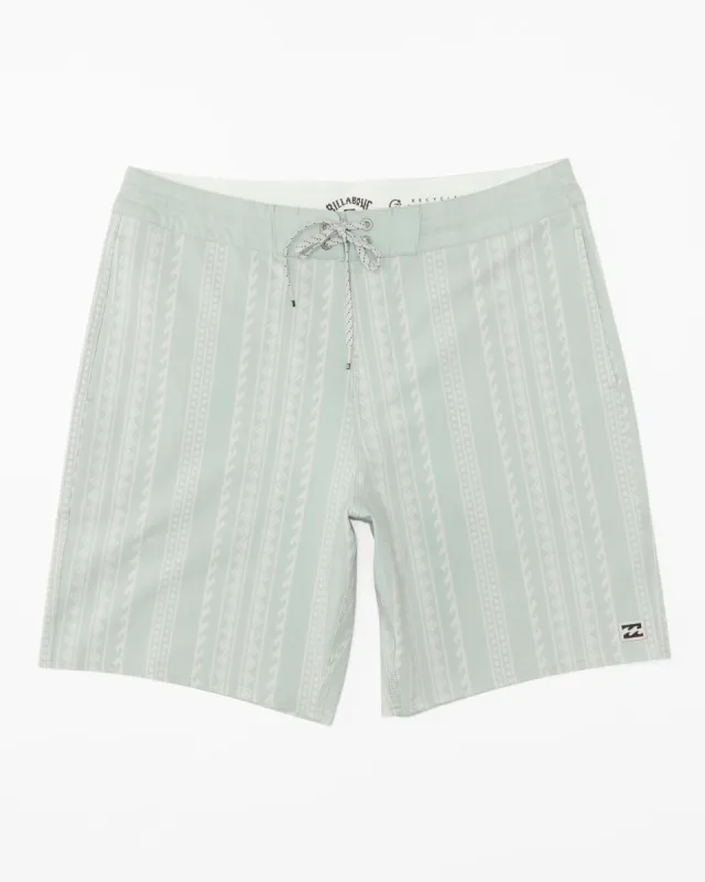 Sundays Lo Tide 19" Boardshorts - Light Sage sold by Billabong
