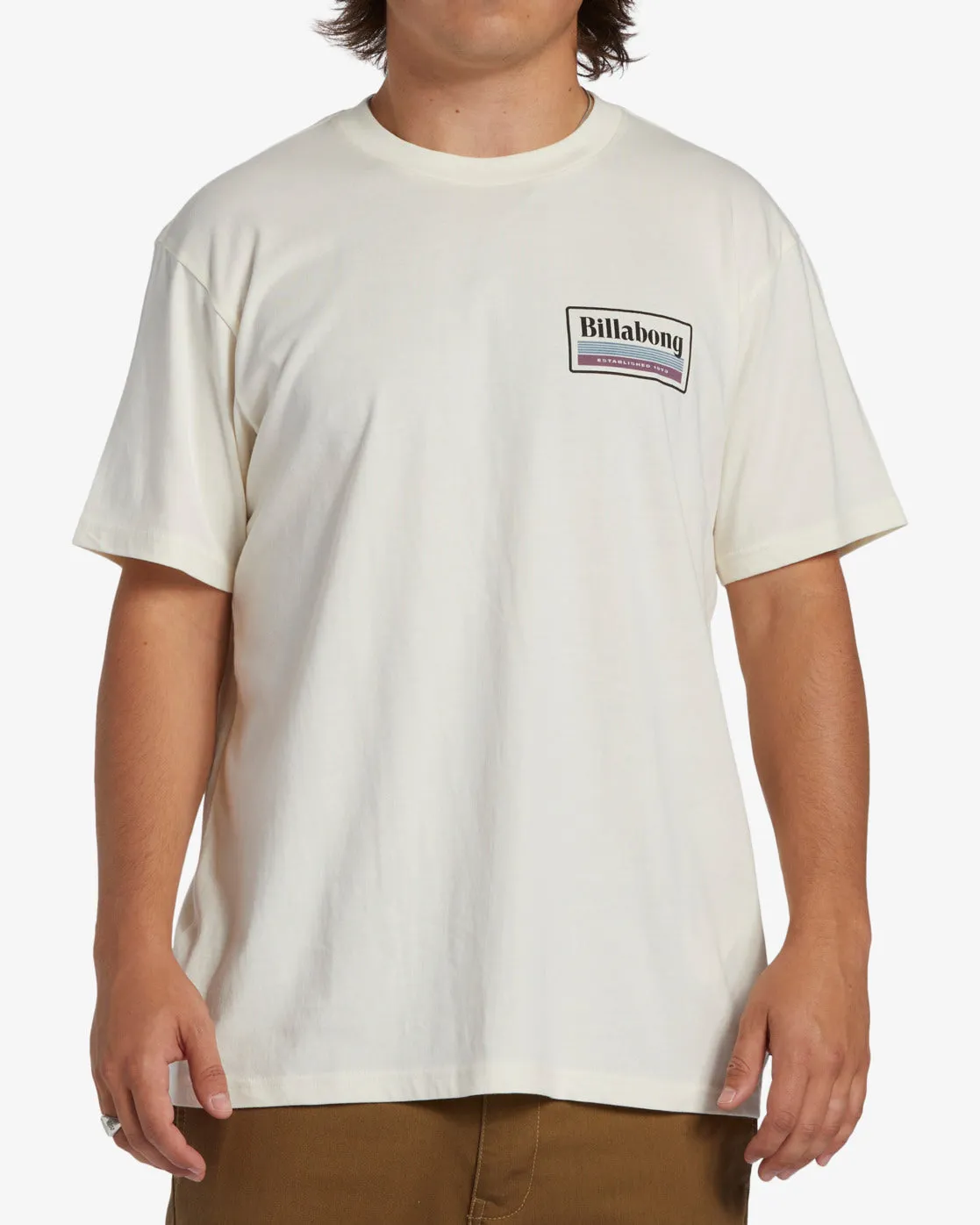 Walled T-Shirt - Off White sold by Billabong product image thumbnail 2