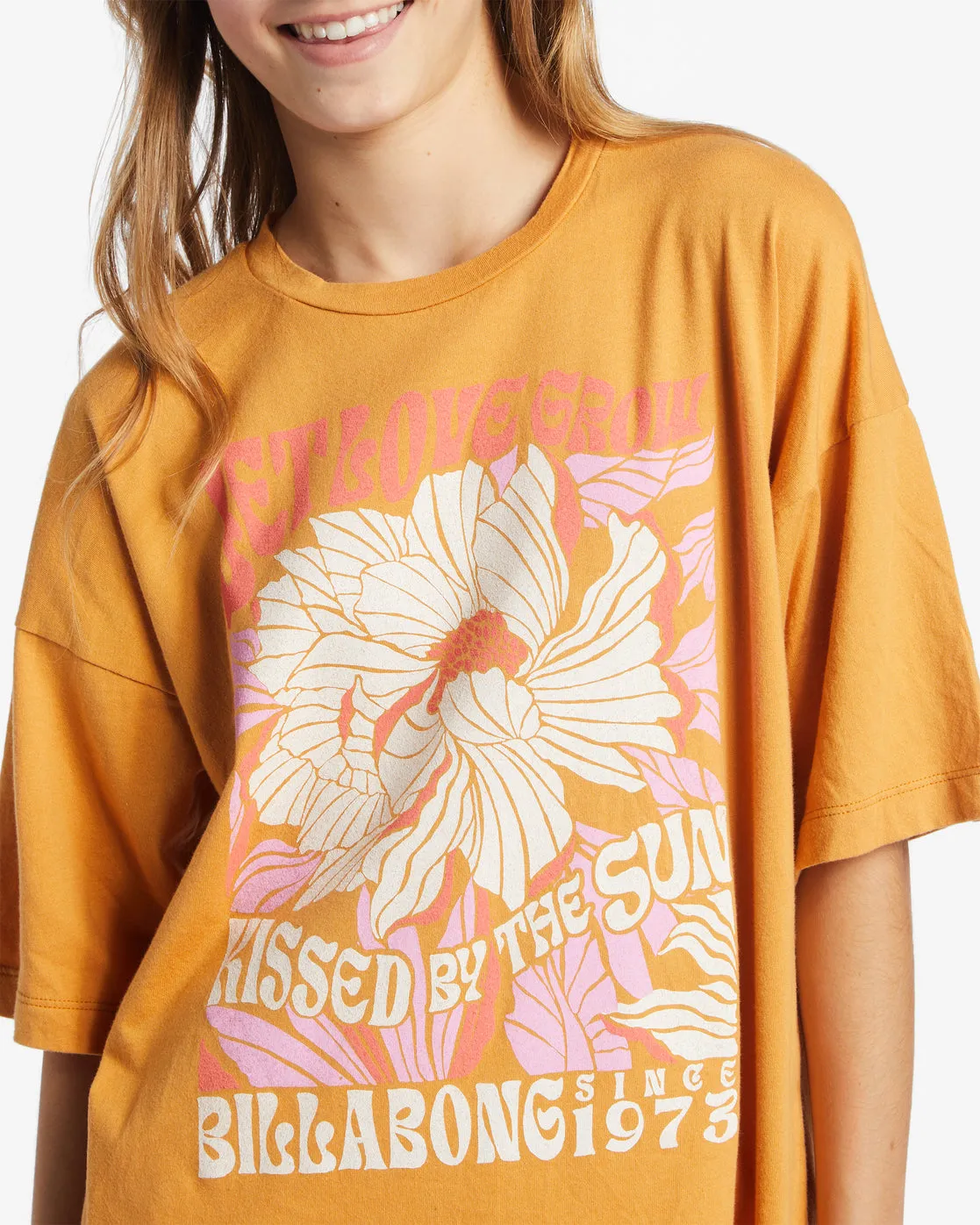 Girls Let Love Grow T-Shirt - Golden Rays sold by Billabong product image thumbnail 4