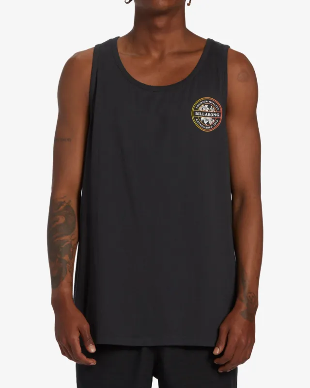 Rotor Tank - Washed Black sold by Billabong