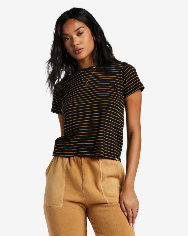 Better Than Basic T-Shirt - Black Pebble sold by Billabong