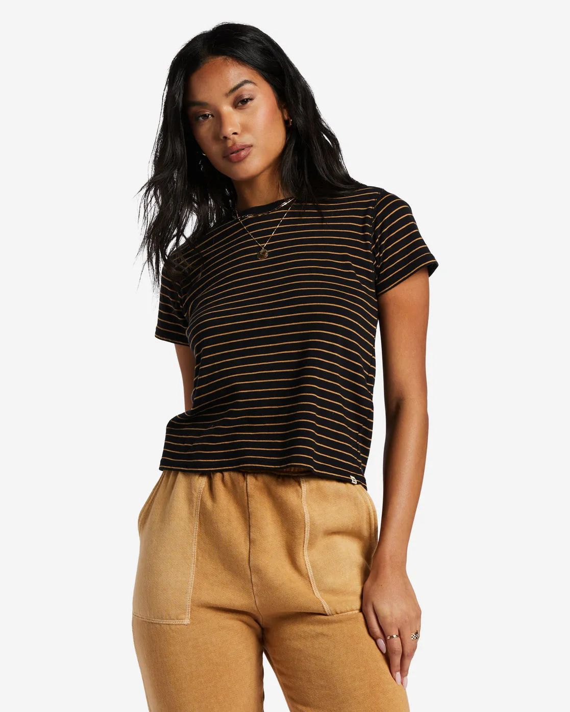 Better Than Basic T-Shirt - Black Pebble sold by Billabong