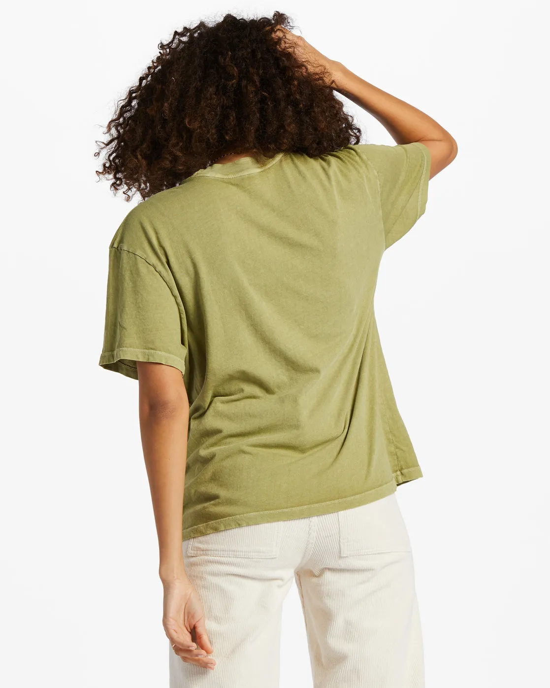 Stay Wavy T-Shirt - Avocado sold by Billabong product image thumbnail 3