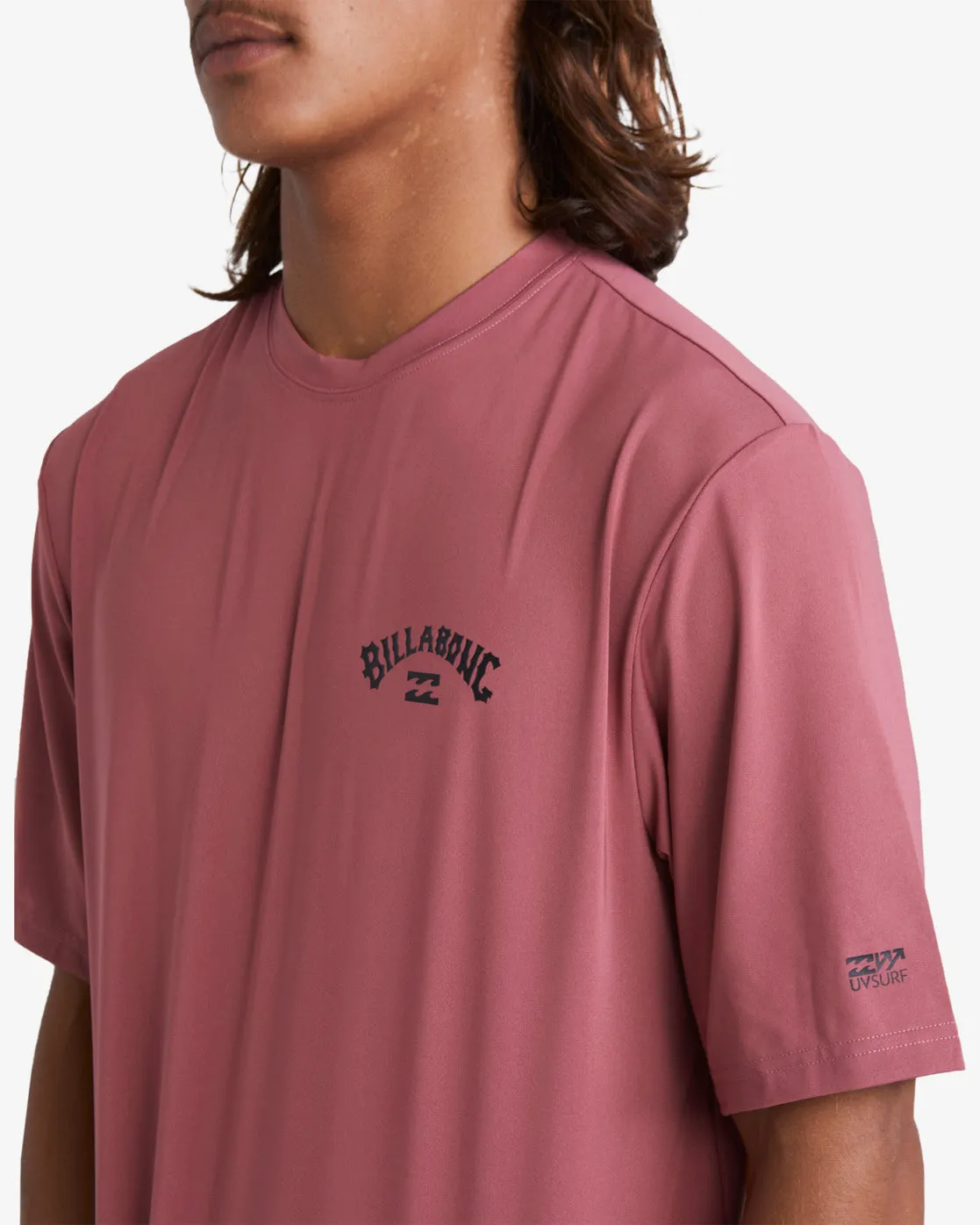 Arch Wave Loose Fit Short Sleeve Surf Tee - Rose Dust sold by Billabong product image thumbnail 4