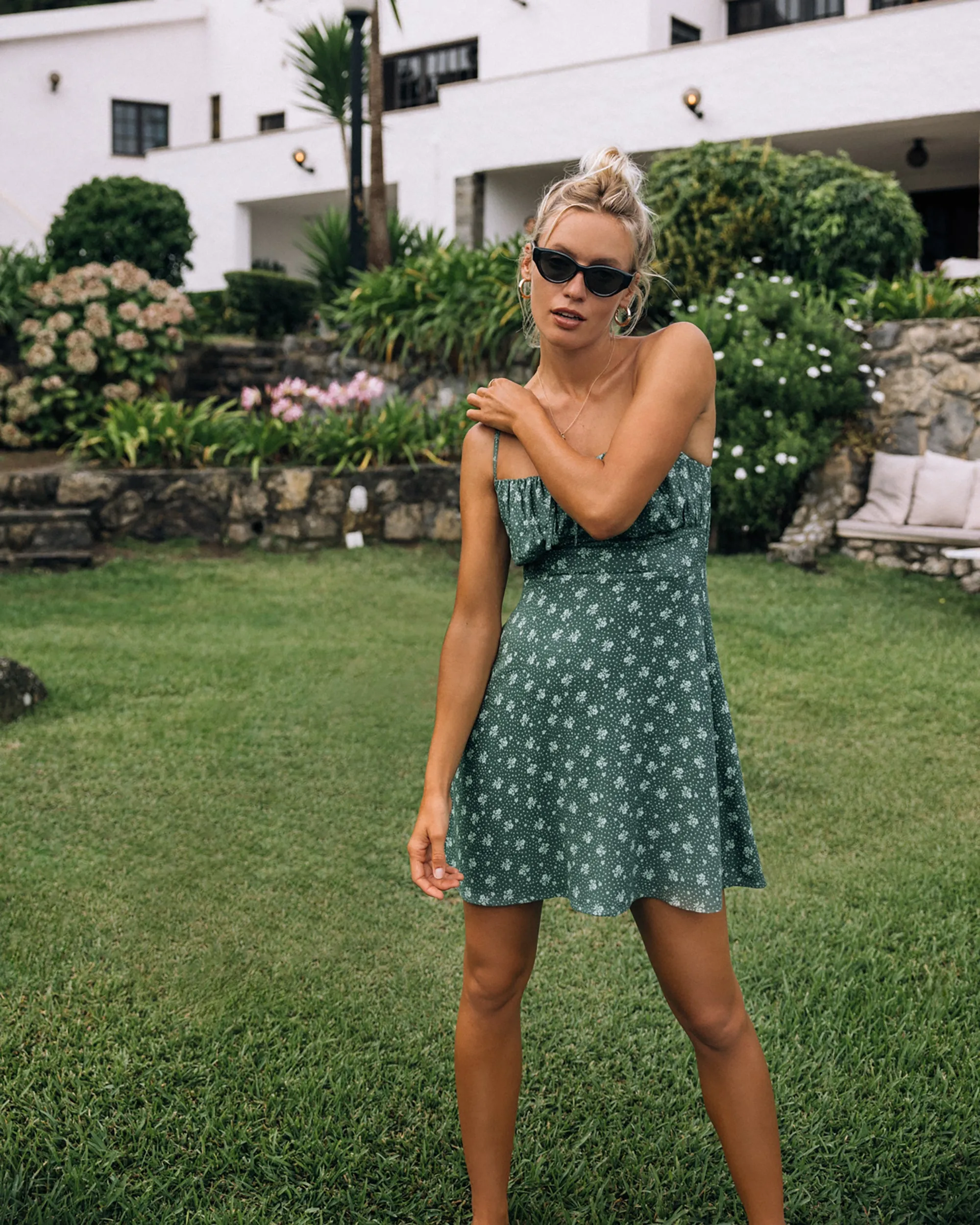 Island Calling Mini Dress - Emerald Bay sold by Billabong
