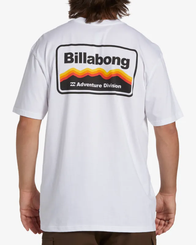 Range T-Shirt - White sold by Billabong