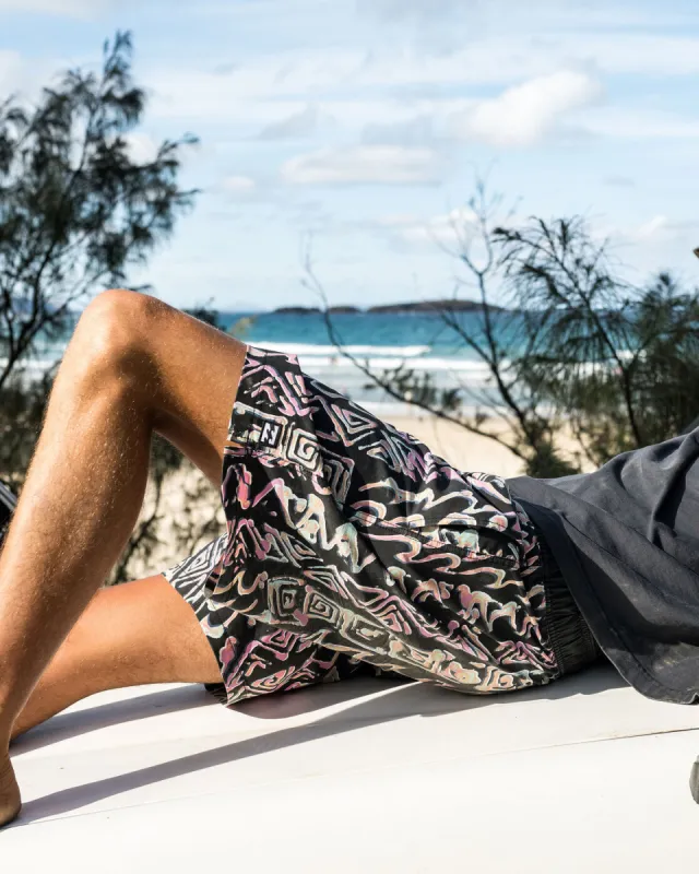 Sundays Layback 17" Swim Trunks - Asphalt sold by Billabong