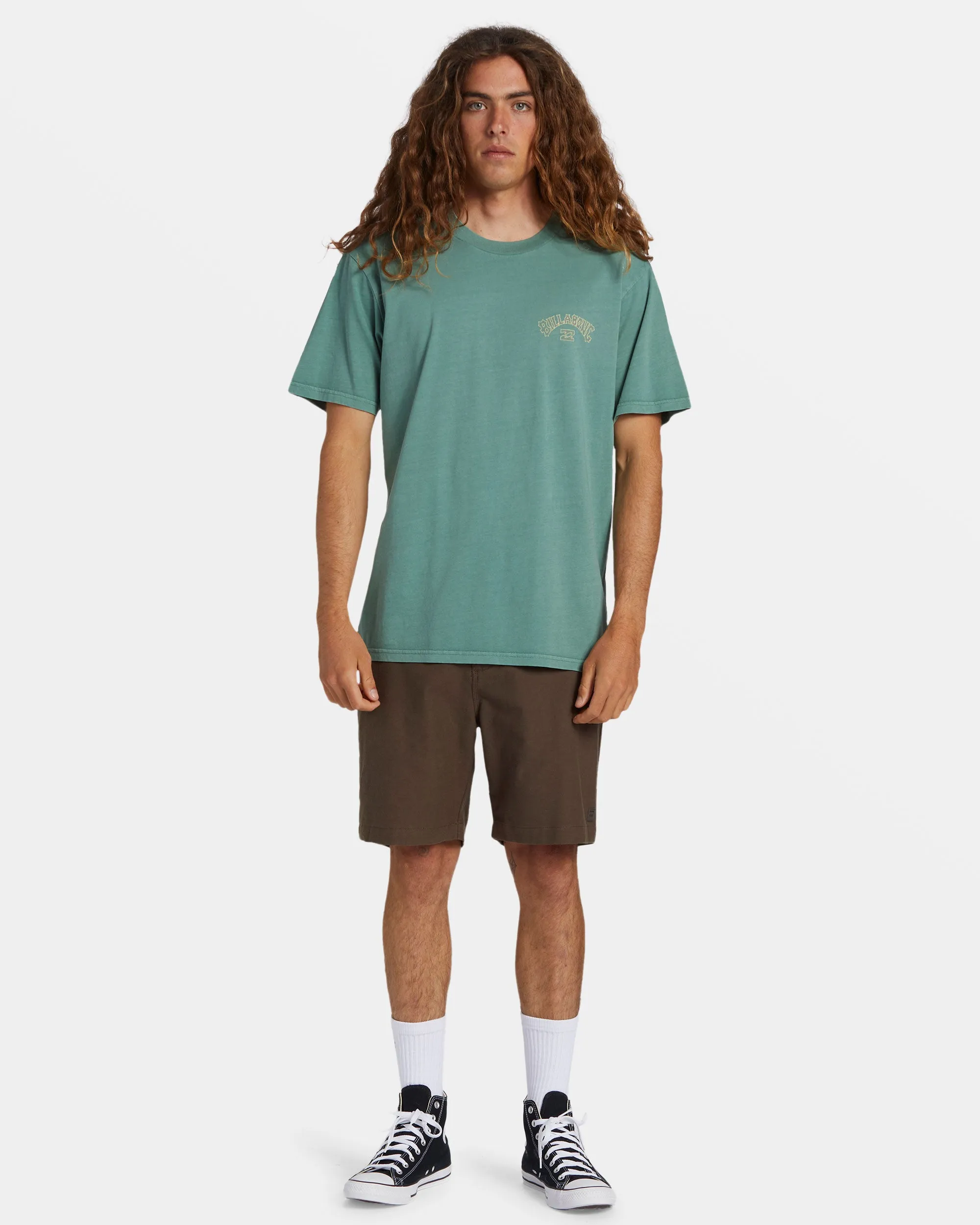 Arch Wash T-Shirt - Sea Pine sold by Billabong product image thumbnail 5