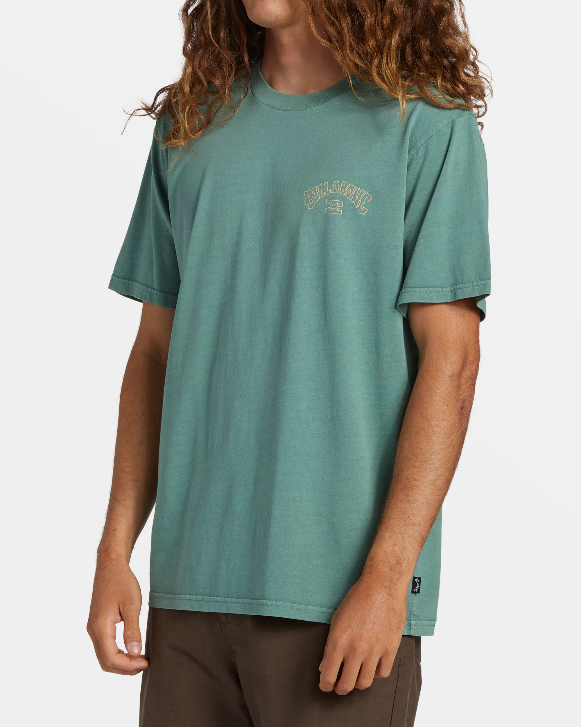 Arch Wash T-Shirt - Sea Pine sold by Billabong product image thumbnail 4
