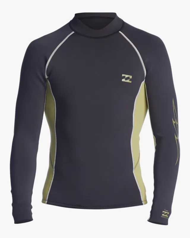 1/1mm Absolute Wetsuit Jacket - Cactus sold by Billabong