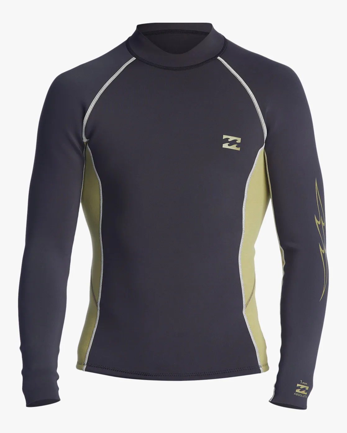 1/1mm Absolute Wetsuit Jacket - Cactus sold by Billabong