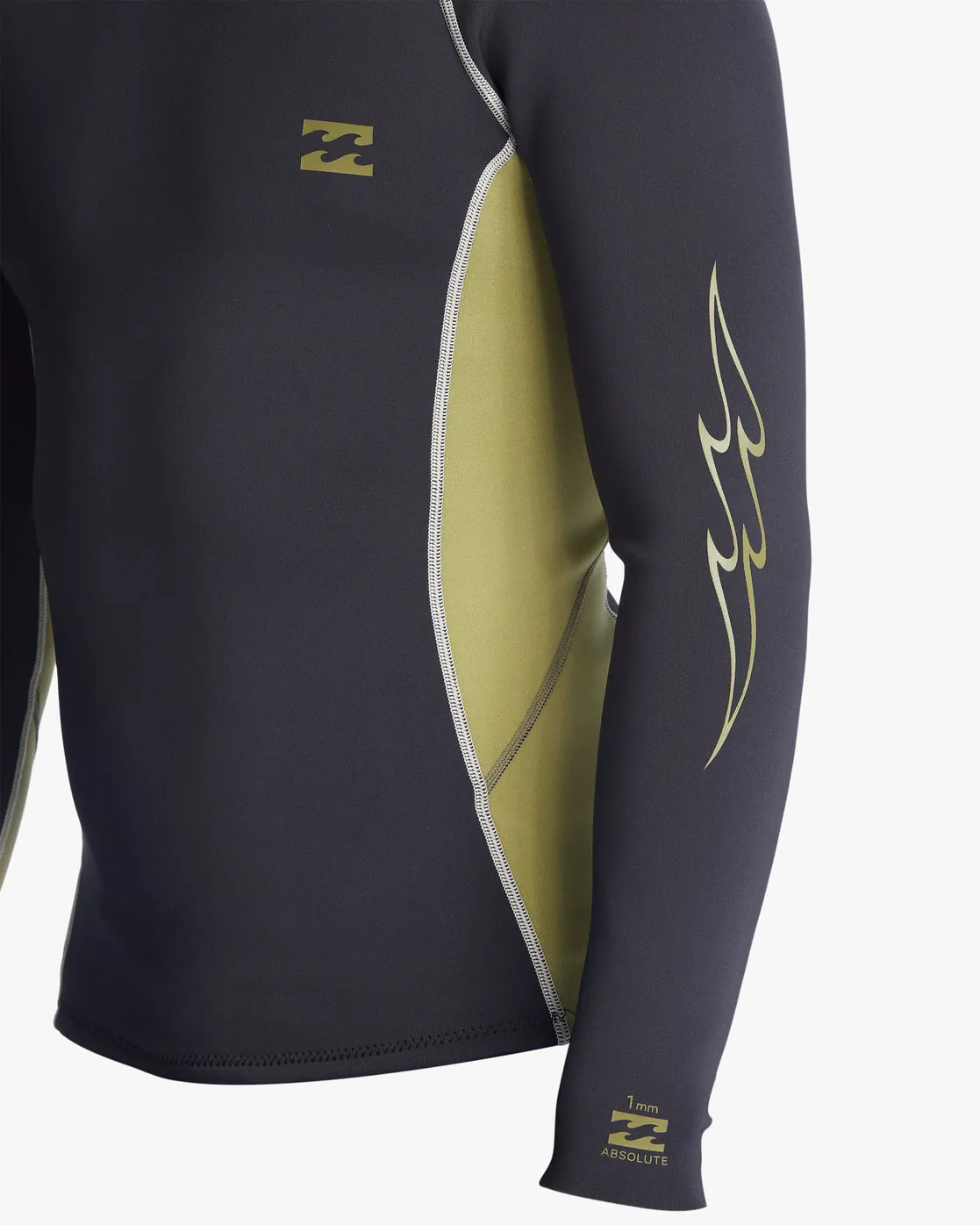1/1mm Absolute Wetsuit Jacket - Cactus sold by Billabong product image thumbnail 5