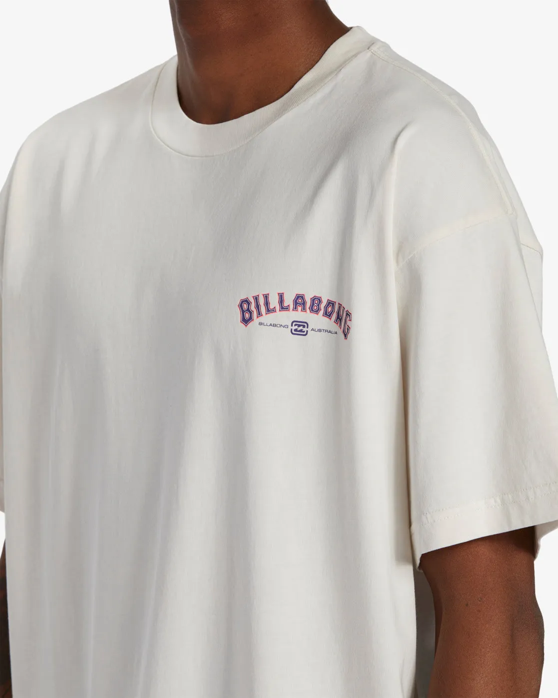 Arch Wave OG Short Sleeve Wave Washed T-Shirt - Off White sold by Billabong product image thumbnail 3