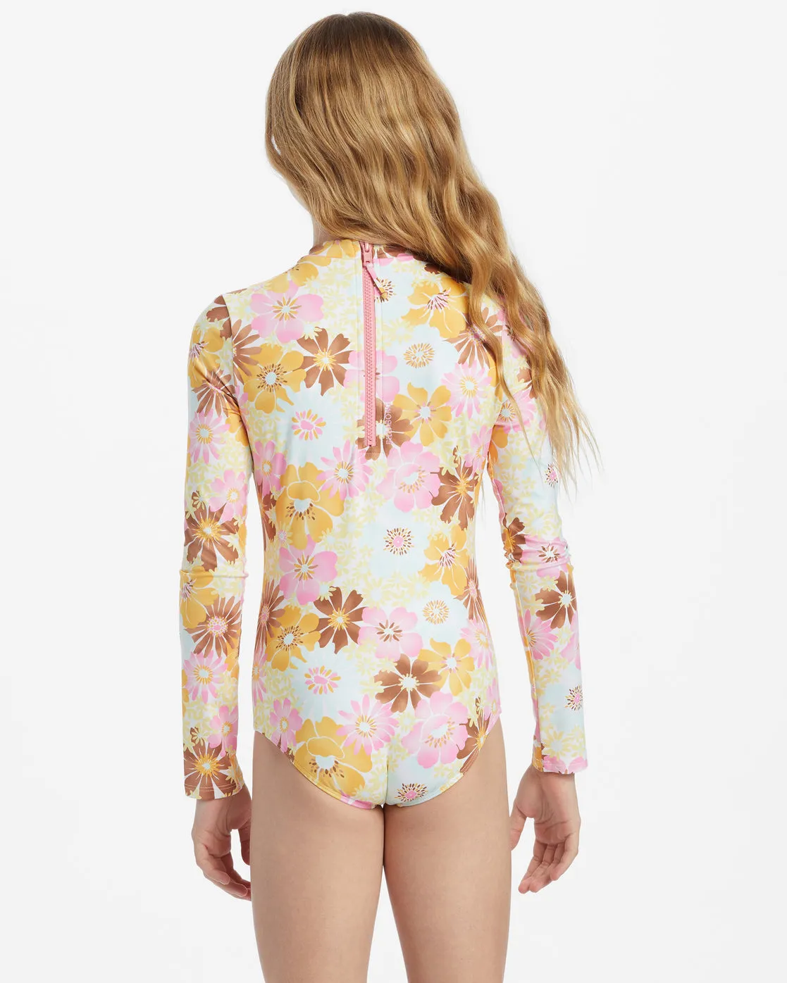 Girls Flower Power Bodysuit Surf Tee - Multi sold by Billabong product image thumbnail 3