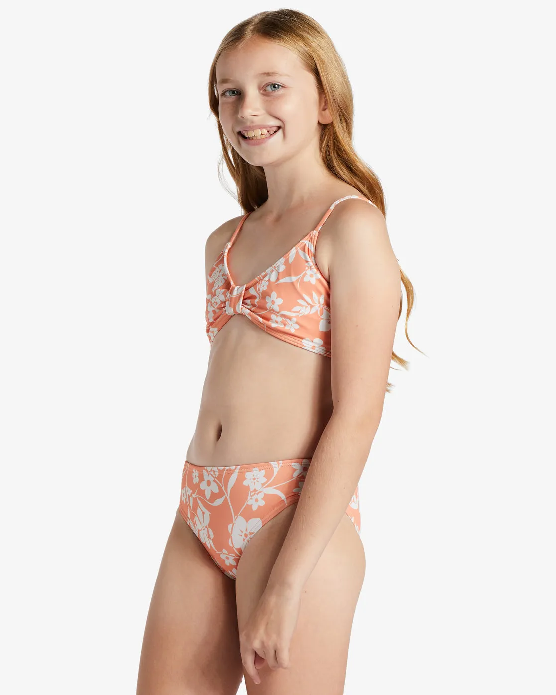 Girls Island In The Sun Two Piece Triangle Bikini Set - Tangy Tangerine sold by Billabong product image thumbnail 4