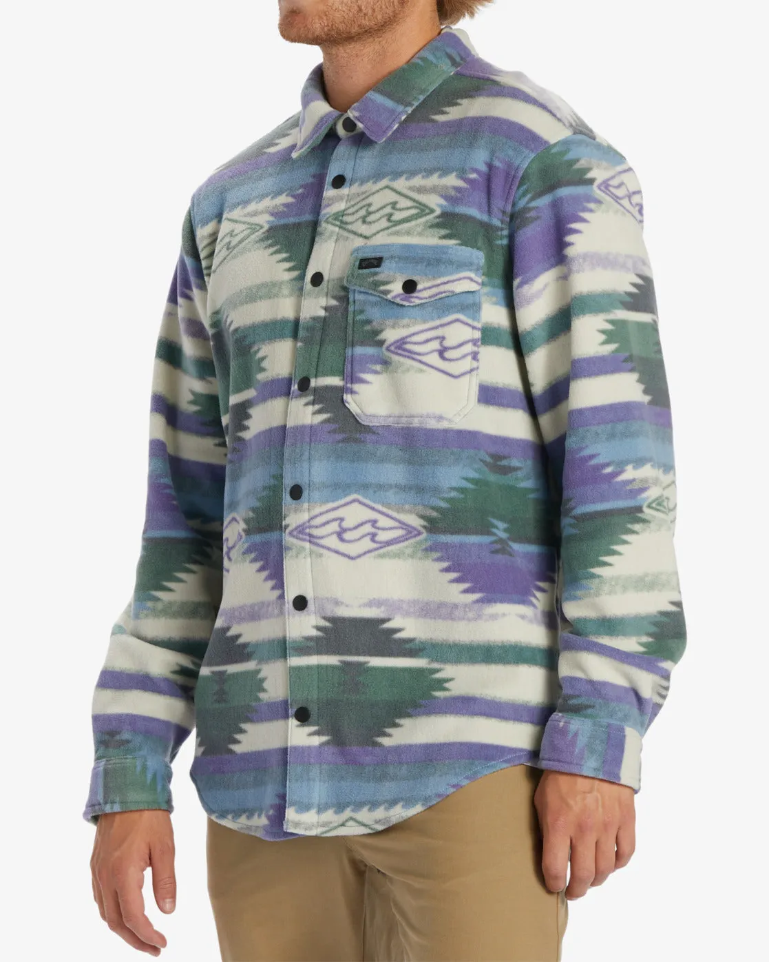 A/Div Furnace Flannel Shirt - Washed Blue sold by Billabong product image thumbnail 2