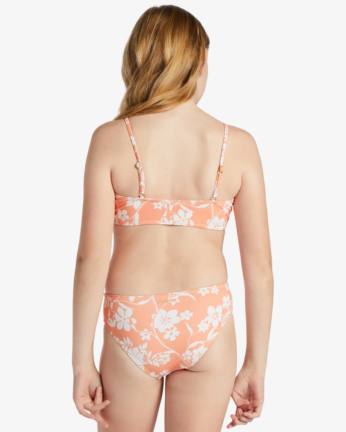 Girls Island In The Sun Two Piece Triangle Bikini Set - Tangy Tangerine sold by Billabong product image thumbnail 3