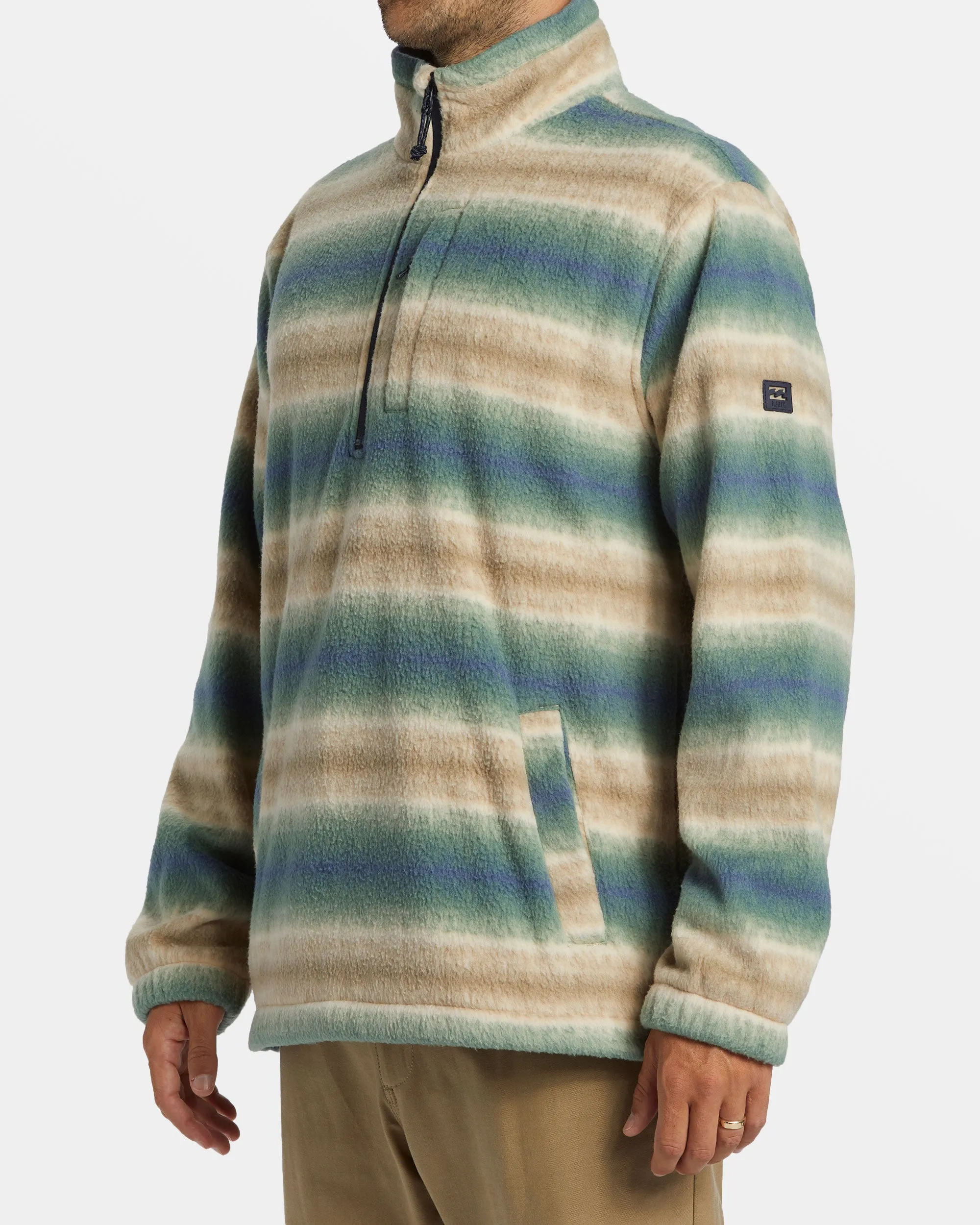 Boundary Polar Fleece Half Zip Pullover - Dune sold by Billabong product image thumbnail 3