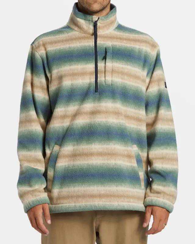 Boundary Polar Fleece Half Zip Pullover - Dune sold by Billabong