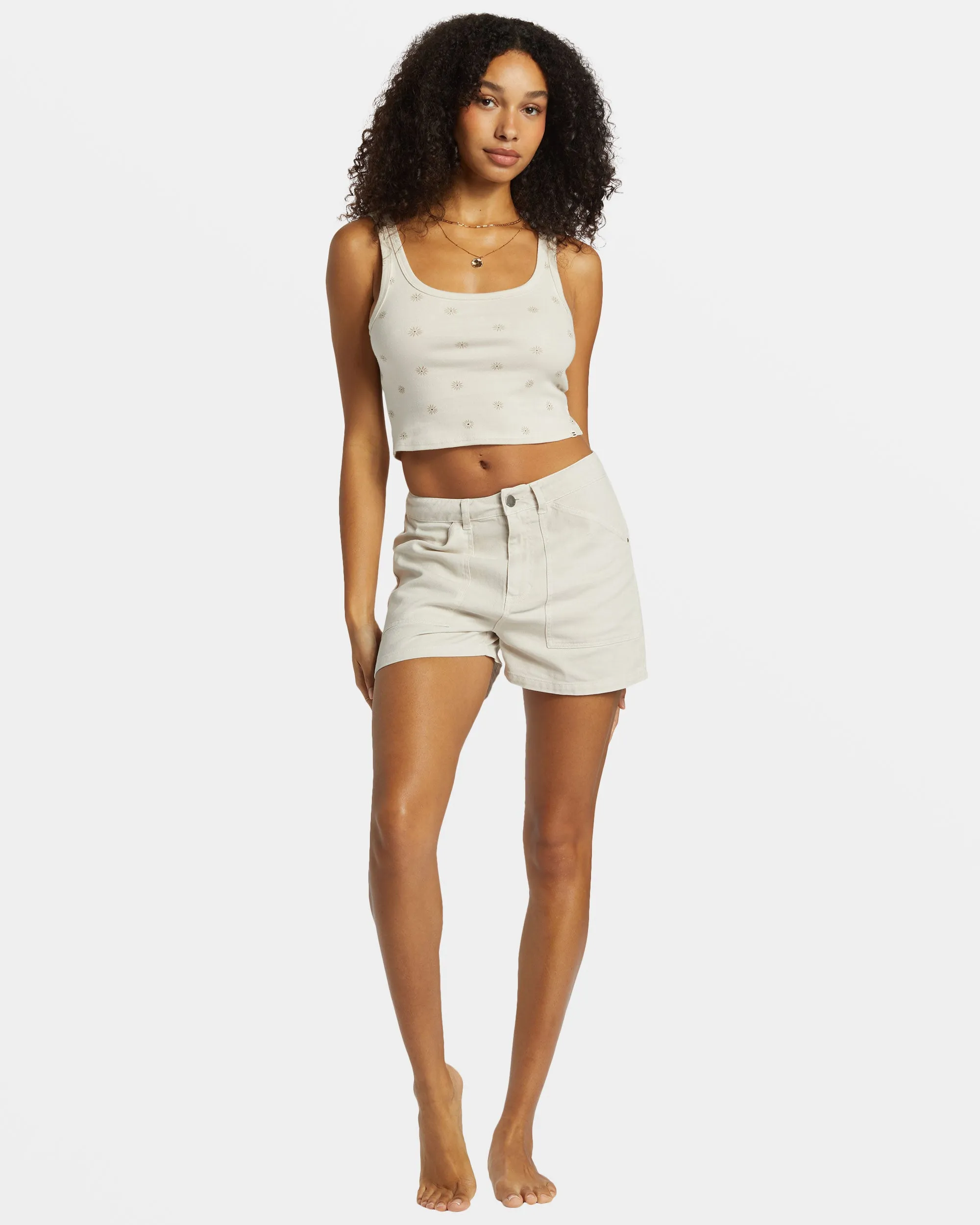 Sun Goddess Printed Tank Top - Cobblestone sold by Billabong product image thumbnail 5