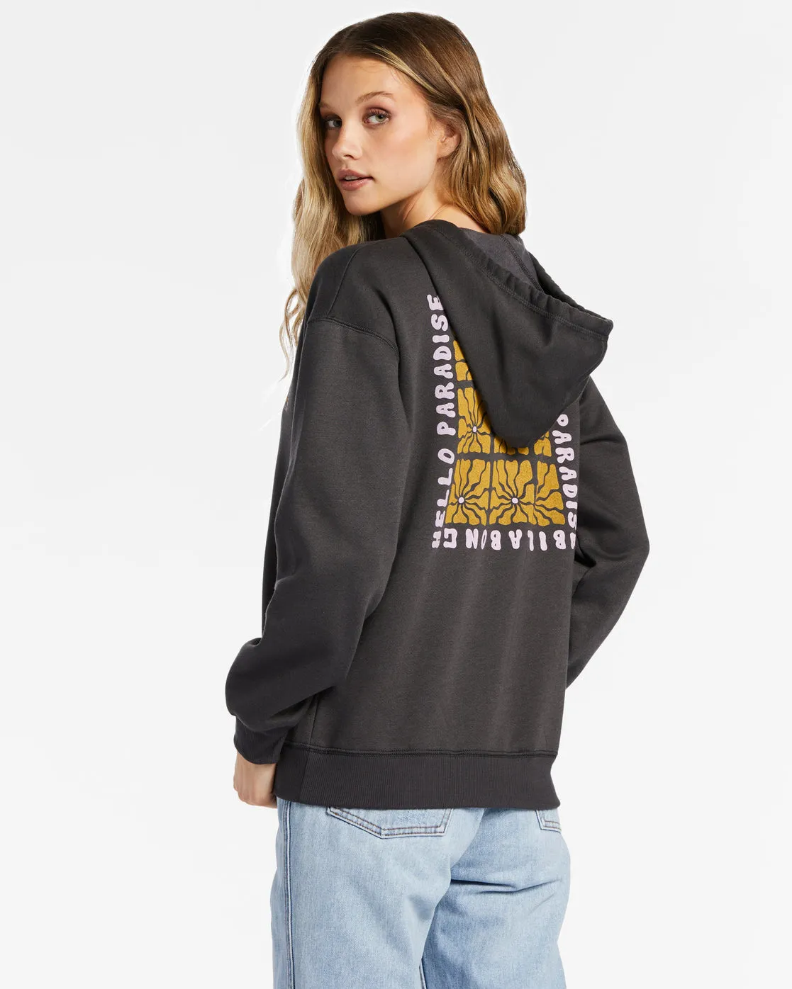 Take Me To Paradise Sweatshirt - Off Black sold by Billabong product image thumbnail 3