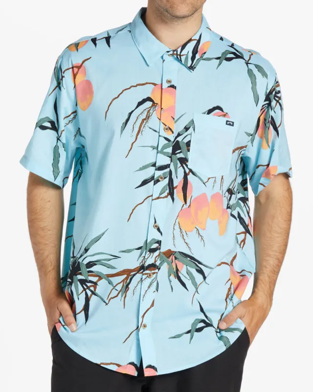 Sundays Short Sleeve Shirt - Tide Pool sold by Billabong