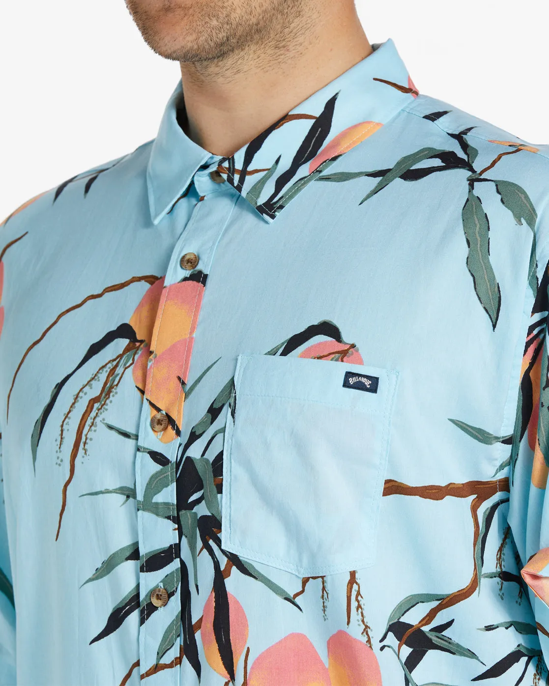 Sundays Short Sleeve Shirt - Tide Pool sold by Billabong product image thumbnail 3